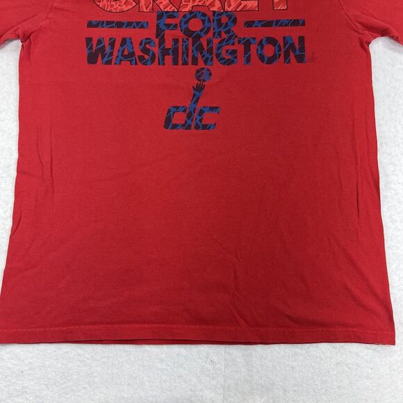Adidas Go-To Men's Medium Washington Wizards Short Sleeve Graphic T Shirt NBA - Picture 7 of 12